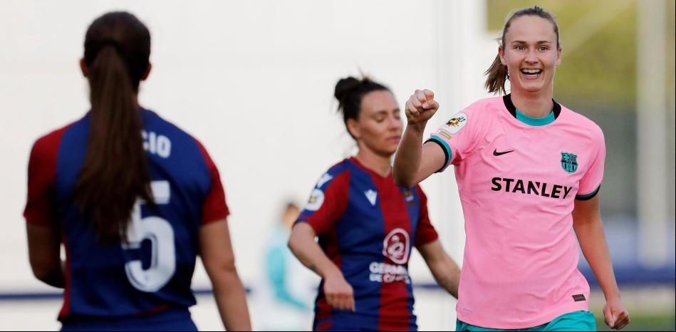 El Barça se reivindica contra el Levante y sigue buscando rival