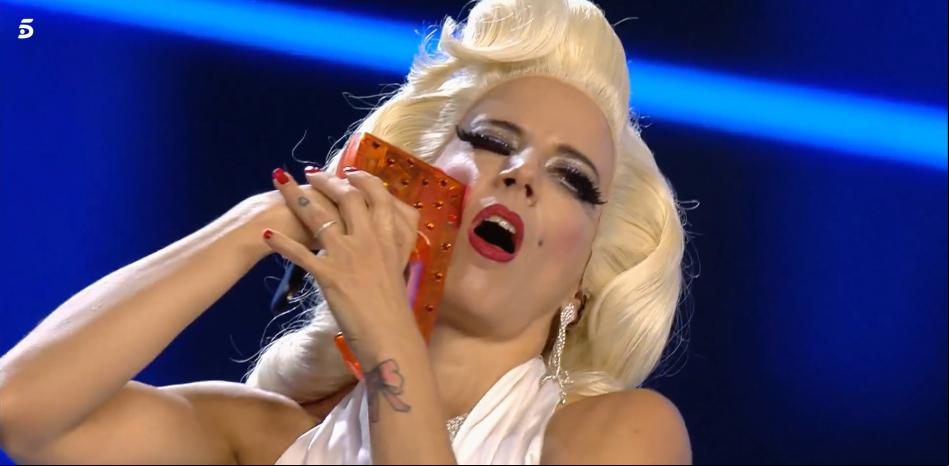 Una imitadora de Marilyn Monroe enmudece Got Talent al graparse las mejillas