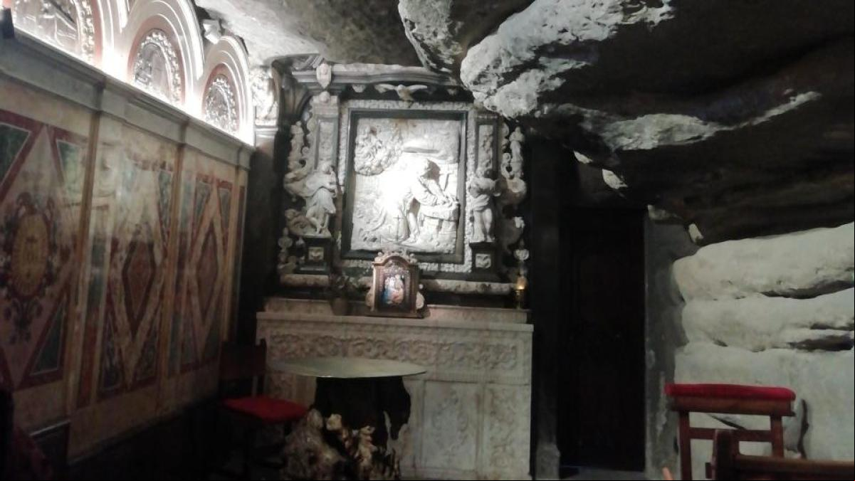 Aniversario en la cueva de Ignacio de Loyola