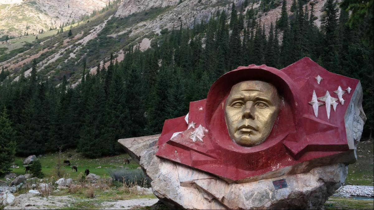 Kirguistán tras los pasos de Yuri Gagarin, el primer cosmonauta
