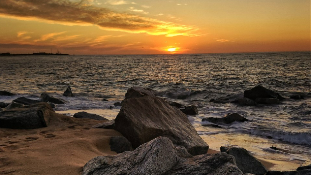 Amanecer de ensueño en Arenys de Mar