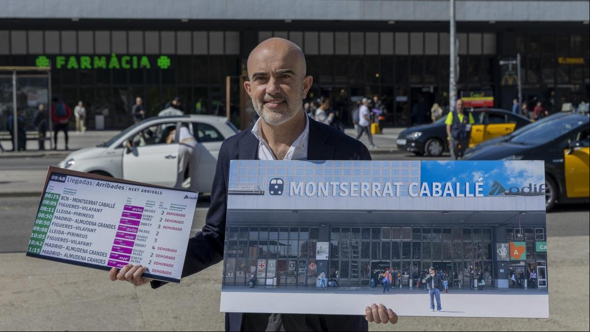 El PP registra la propuesta para añadir el nombre de Montserrat Caballé a la estación de Sants
