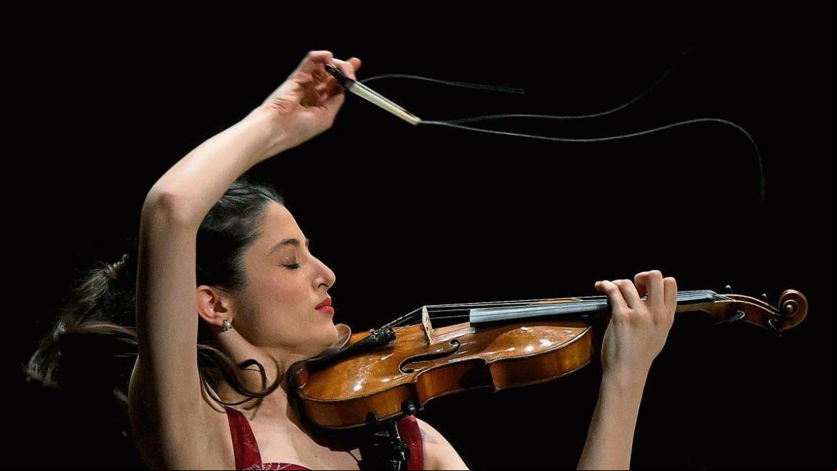 María Dueñas, la violinista prodigio