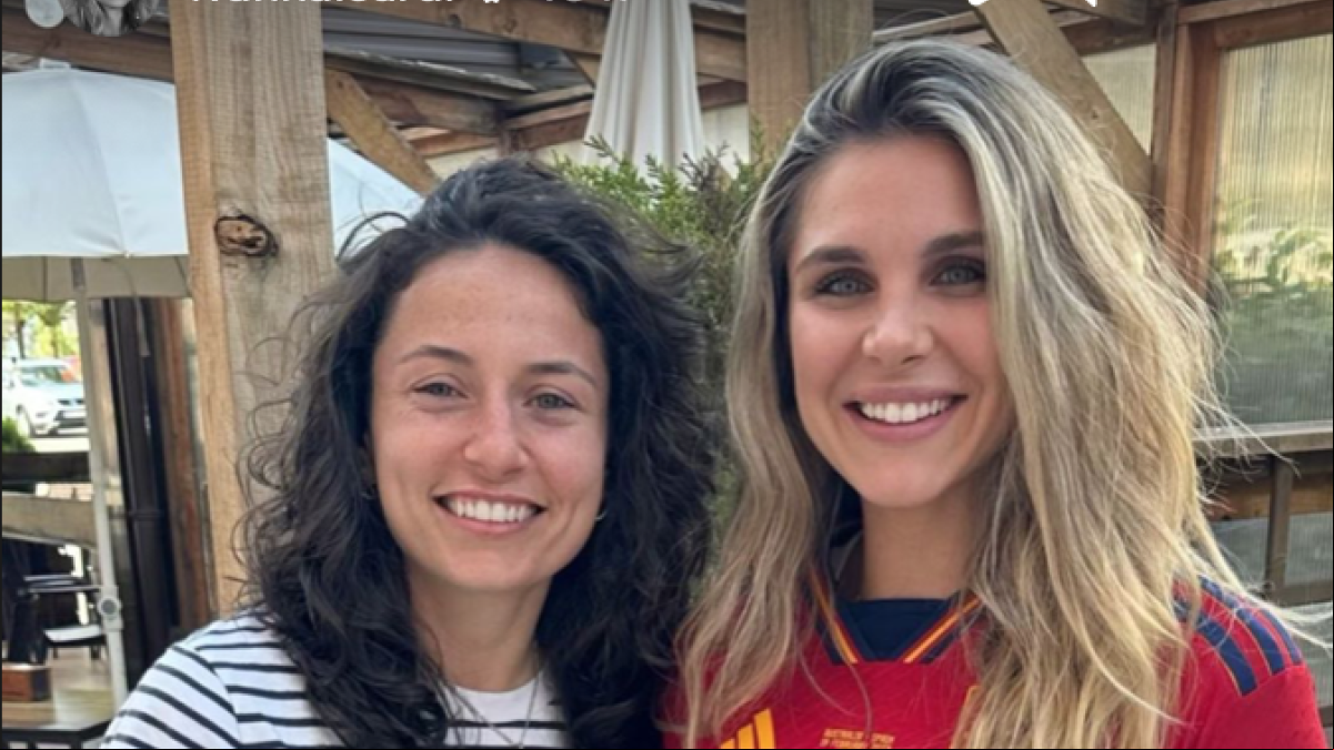 Ivana Andrés e Ivana Icardi, juntas tras el error del BOE con su medalla