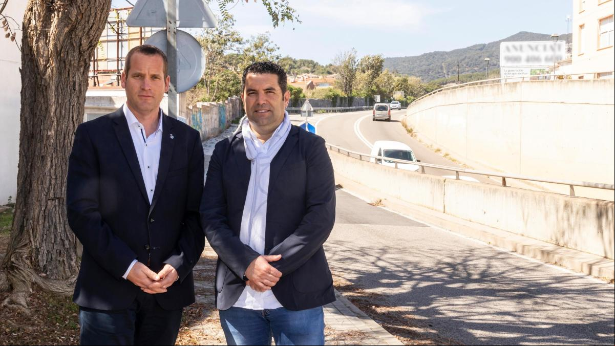 Calella y Pineda vuelven a reclamar mejoras en la conexión de la N-II con la autopista