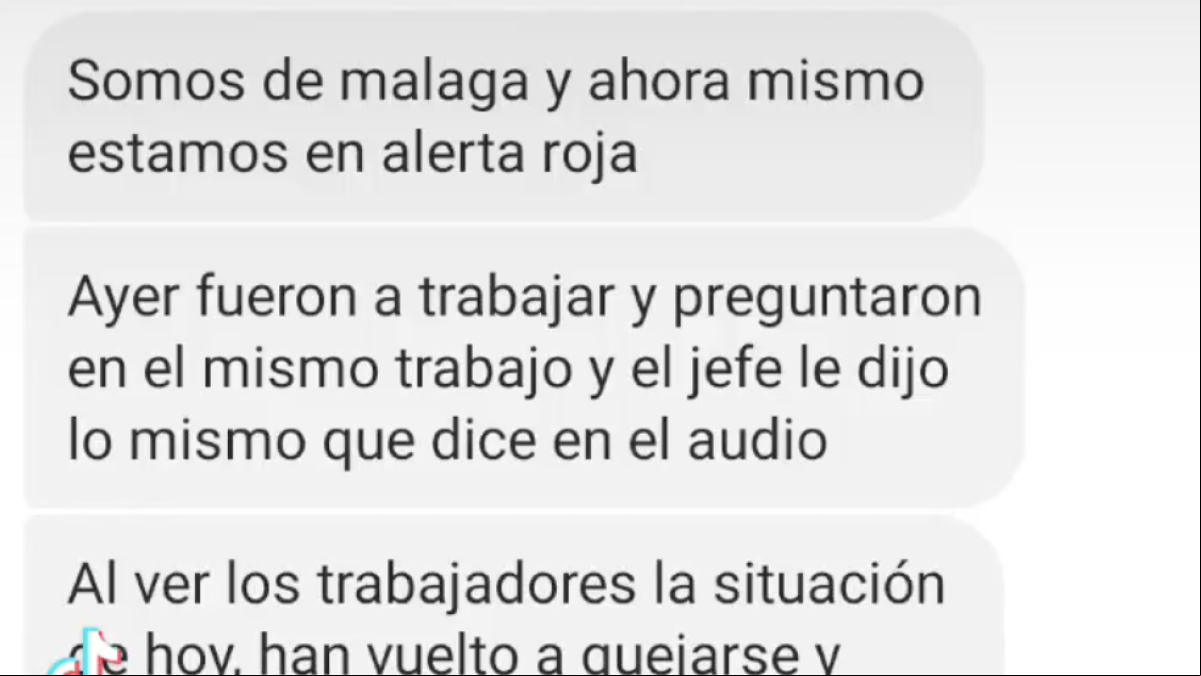 La denuncia de un trabajador al que obligaron a ir a trabajar en plena DANA en Málaga: “No hemos aprendido nada”