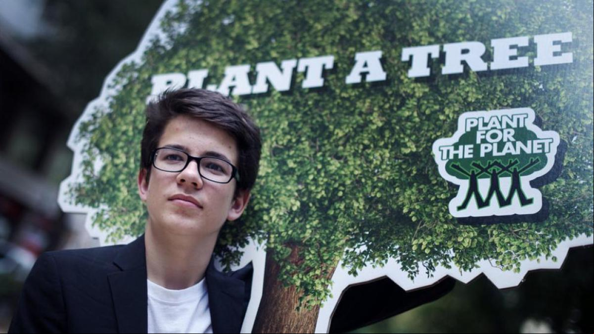 Los niños del mundo vamos a plantar un billón de árboles