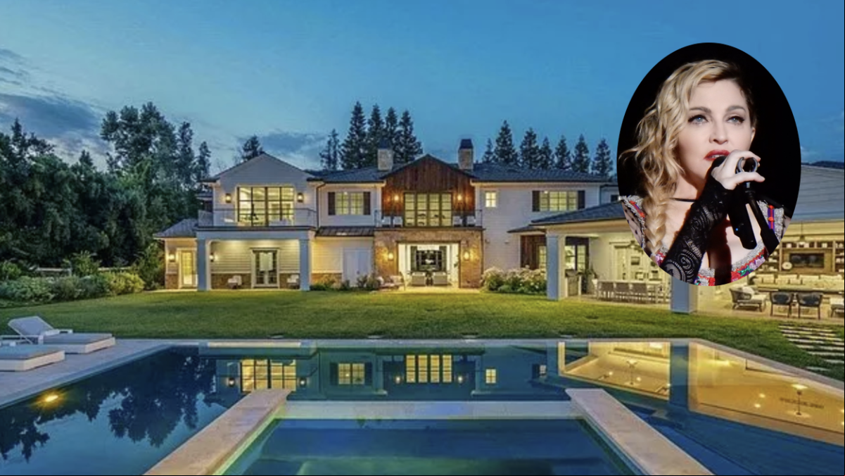 Así es la mansión que Madonna compró a The Weeknd hace un año (y que ha puesto a la venta)