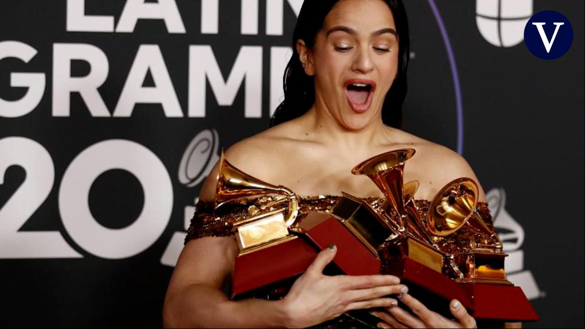 Rosalía toca la gloria en los Grammy Latinos al ganar el premio al mejor álbum con ‘Motomami’