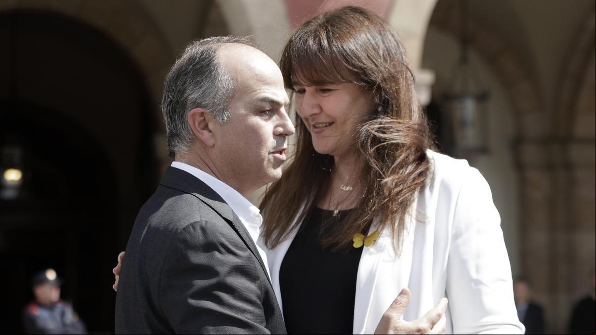 Turull aplaza cualquier decisión sobre el futuro de Borràs en Junts