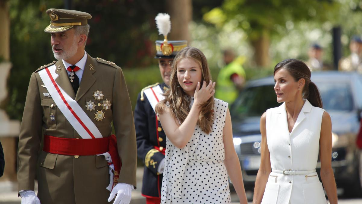 Leonor entra en la Academia