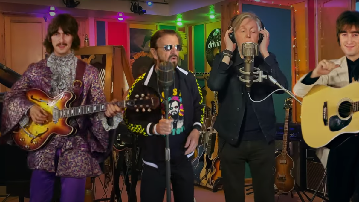 The Beatles se reúnen de nuevo en el clip de su última canción