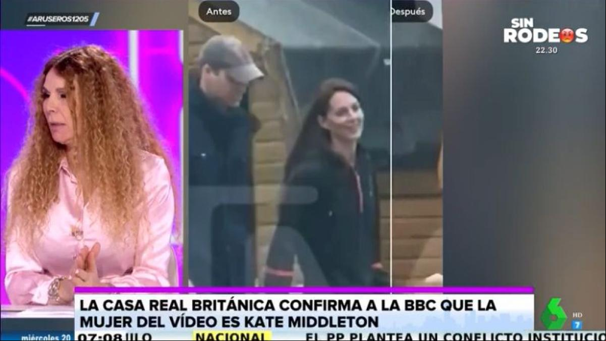 Angie Cárdenas, muy crítica sobre el supuesto vídeo de Kate Middleton: Si estuviera así, ya hubiera hecho acto de presencia