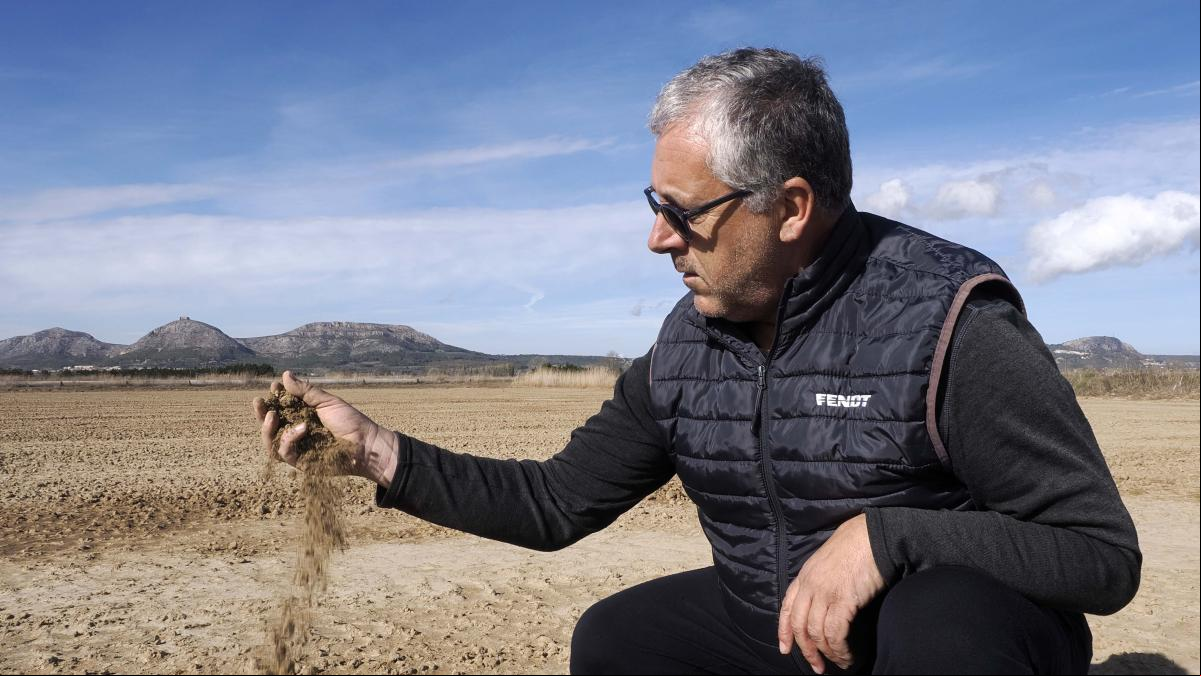 Josep Pericay, arrocero de Pals: “Hay una sequía climática, pero también política”