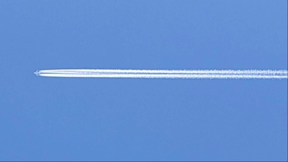 Las megaestelas que vemos en el cielo