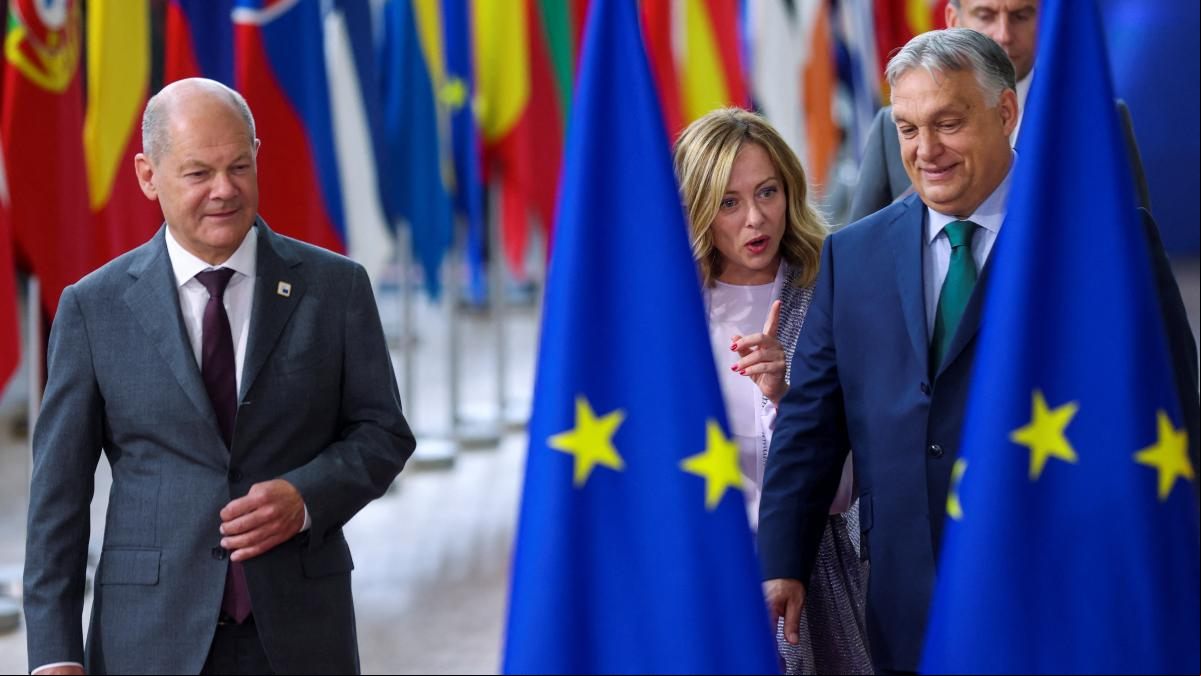 Los líderes europeos buscan el aval de Meloni al pacto sobre los altos cargos: “No hay Europa sin Italia”