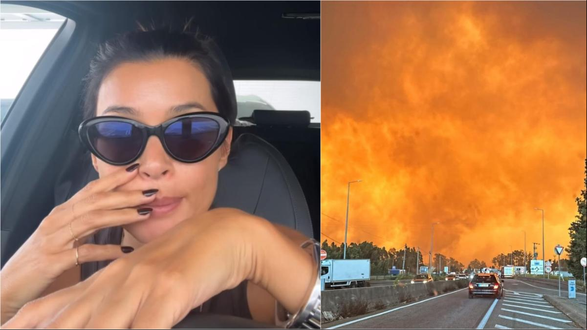 María Cerqueira, pareja de Cayetano Rivera, queda atrapada con el coche en los incendios de Portugal: “Terror”