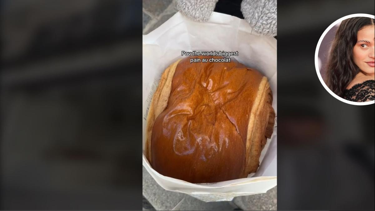 El increíble tamaño del pain au chocolat más grande del mundo con el que la gente alucina: “Que no lo vea Rosalía”