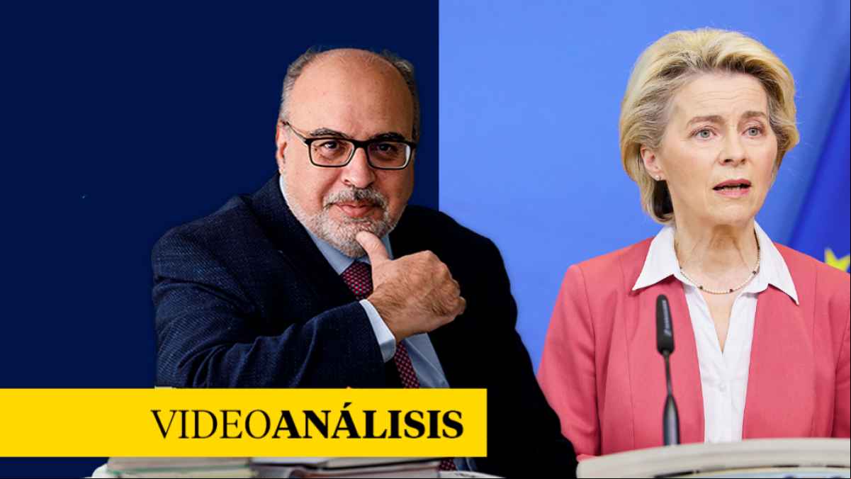 Von der Leyen en el barranco del Poyo