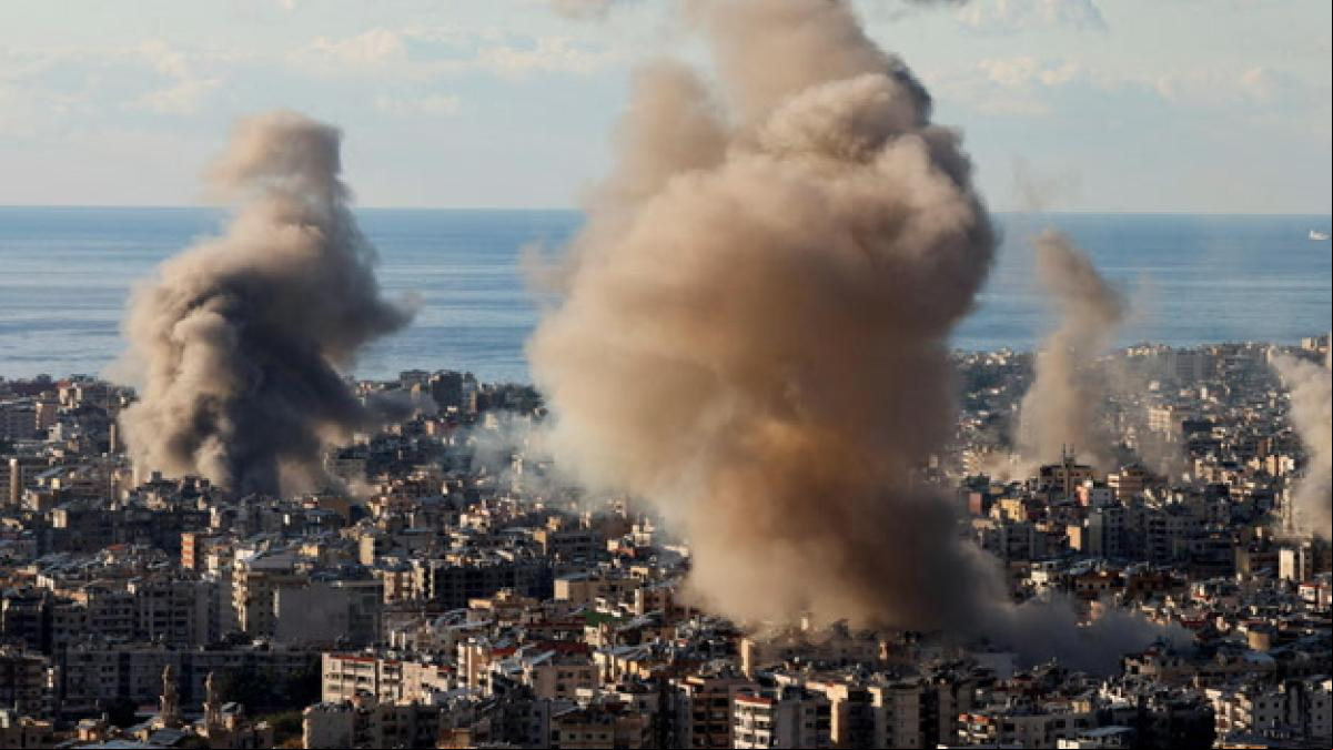 Así es como Israel lanza un ataque masivo en todo Beirut