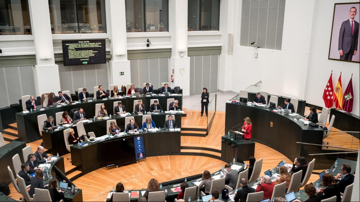Mucha crispación en el pleno del Ayuntamiento de Madrid