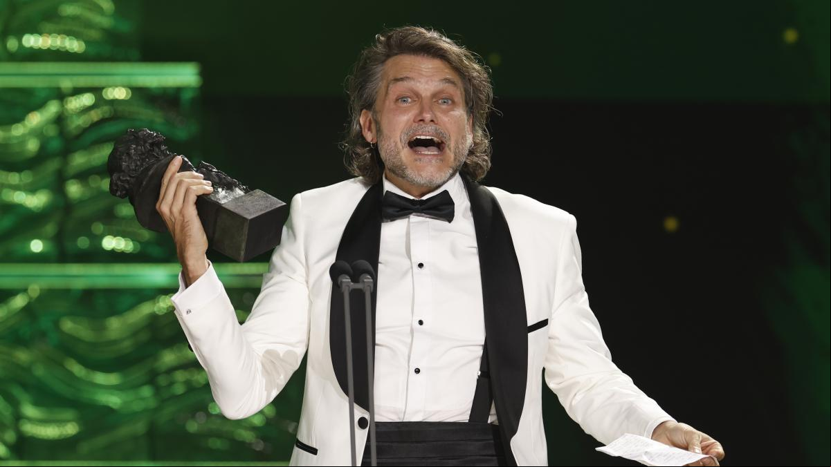 La reacción de los familiares de Salva Reina cuando el actor ganó el Premio Goya a mejor actor de reparto: Momentazo