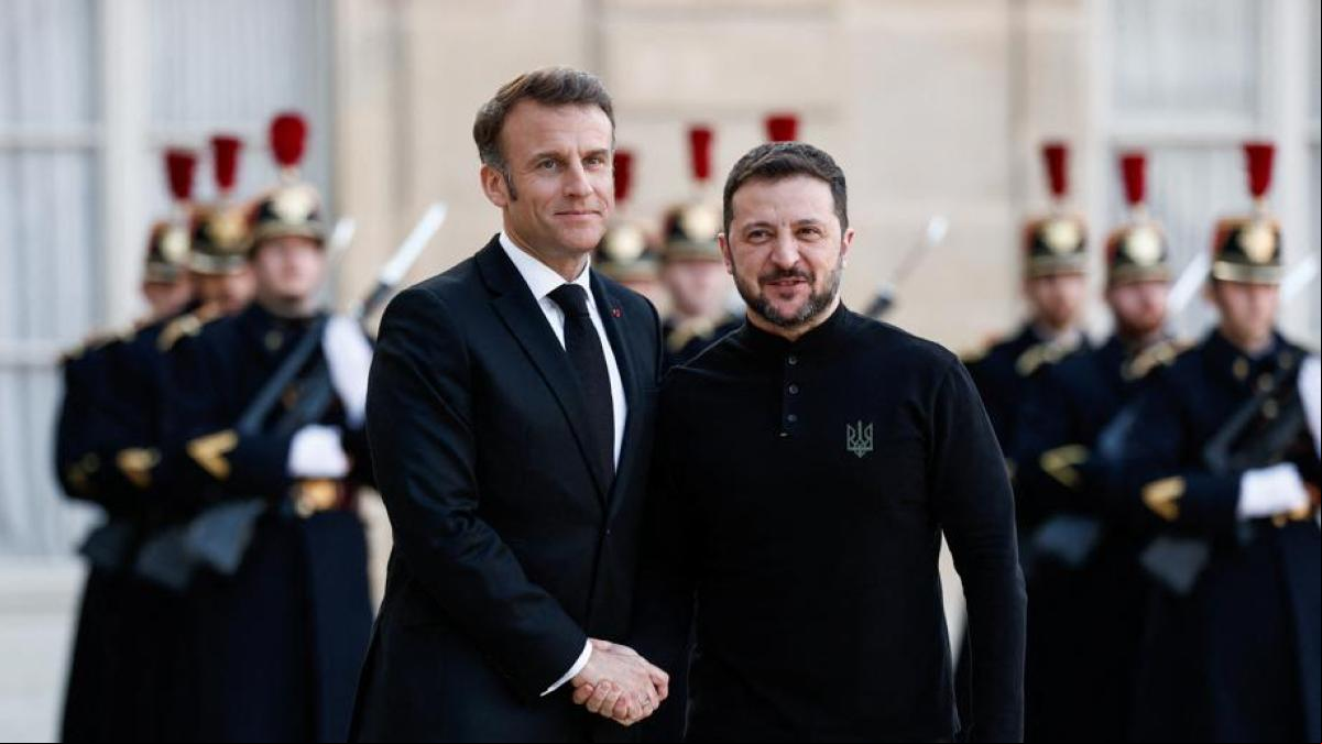 Macron y Zelenski desconfían de la voluntad de Rusia de llegar a la paz