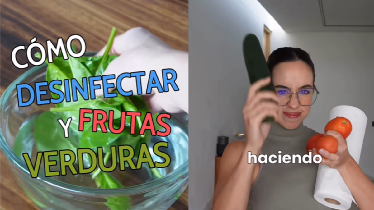 Montse Meléndez, ingeniera en alimentos: “Si solo echas agua o vinagre y bicarbonato a tus frutas y verduras no las estás desinfectando correctamente”