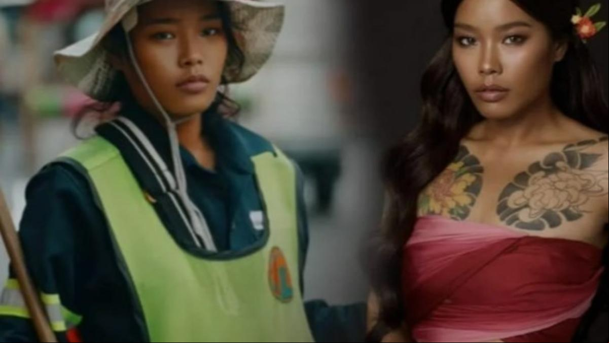 La increíble historia de Noppajit “Meen” Somboonsate, la madre soltera que pasó de barrendera a modelo gracias a una foto