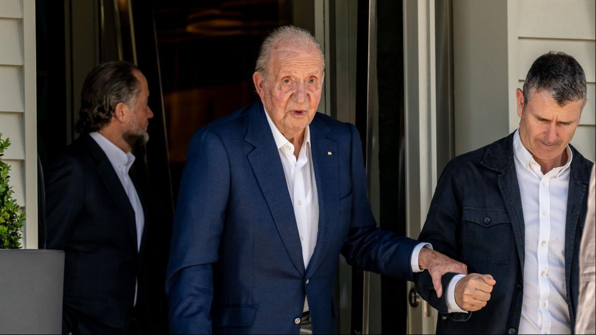 El rey Juan Carlos: “Hace mucho que no voy a Santander”