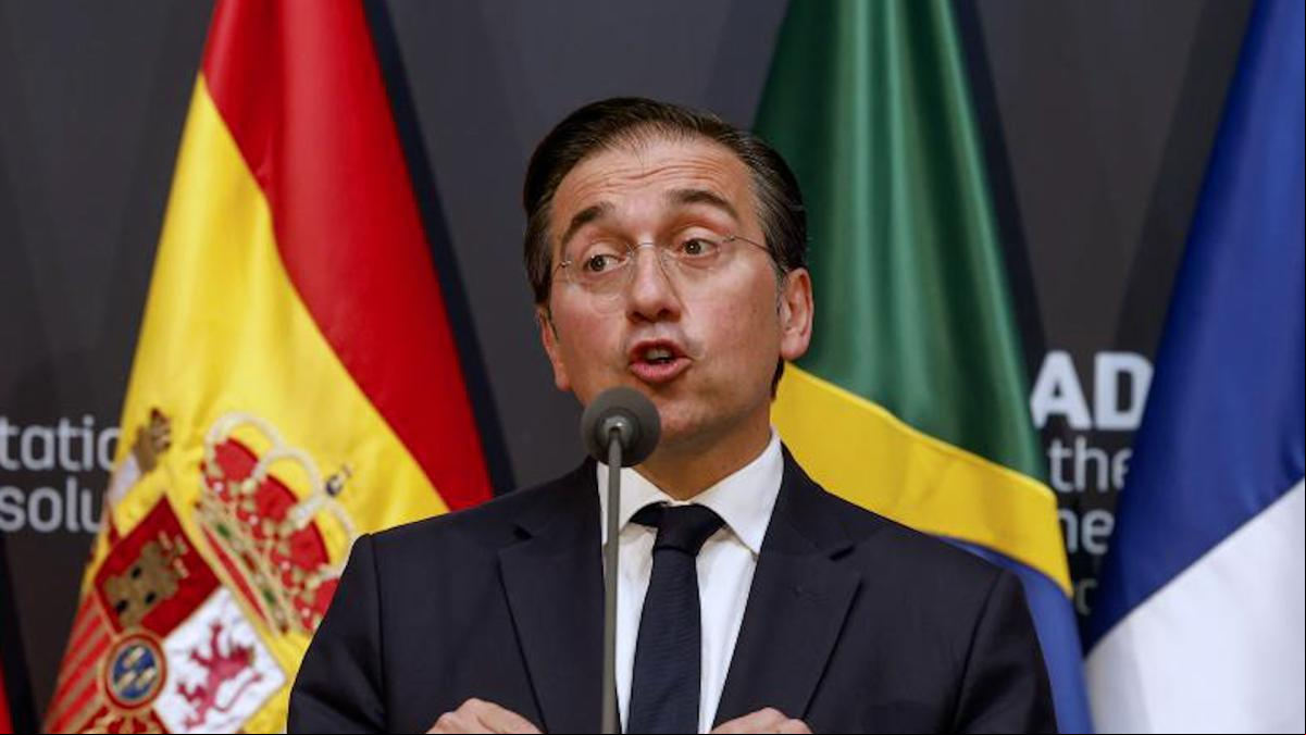 Albares defiende sanciones individuales, sin descartar a Netanyahu, y un embargo de armas a Israel