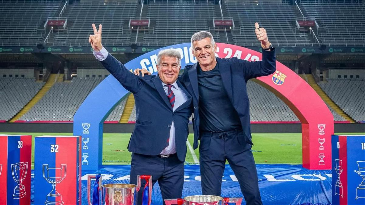 Masip dice estar “decepcionado con la afición de Bilbao por silbar el pasillo”