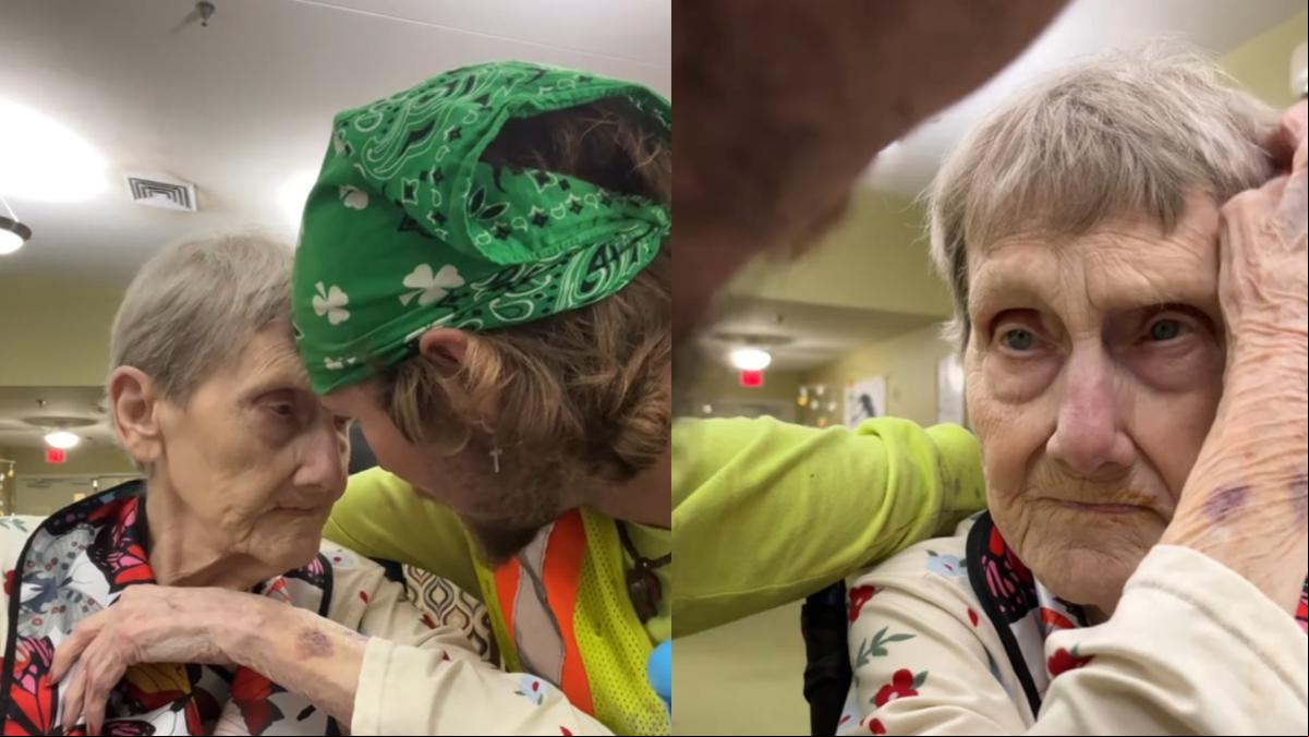 El emotivo momento en el que un joven canta a su abuela con Alzheimer para ayudarla a recordar su nombre: “Me ves todos los días”