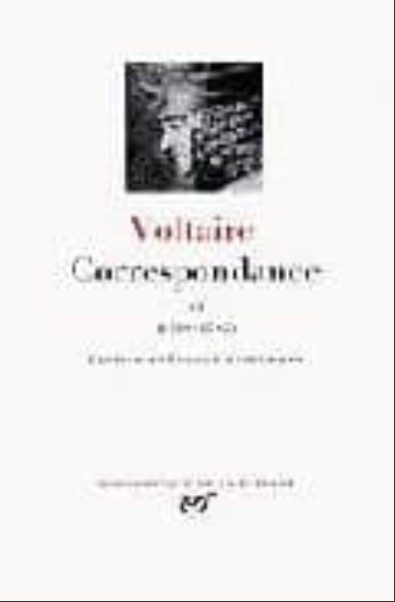 CORRESPONDANCE VI (1760-1762) (edición en francés) CORRESPONDANCE VI (1760-1762) (edición en francés)