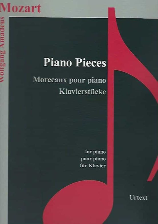 Mozart. Piano Pieces. Morceaux Pour Piano Mozart. Piano Pieces. Morceaux Pour Piano