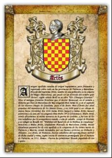Apellido Artés / Origen Historia Y Heráldica De Los Linajes Y Apellido