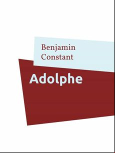 ADOLPHE EBOOK (edición en francés)
