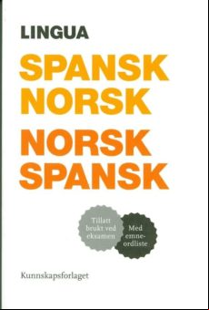 LINGUA SPANSK-NORKS-SPANKS (edición en noruego)