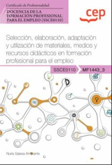 (mf1443_3) Manual Selección Elaboración Adaptación Y Utilización De Ma