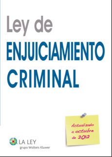 Ley De Enjuiciamiento Criminal 2012 (ebook)
