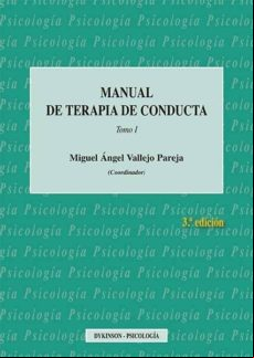 Manual De Terapia De Conducta Tomo I (3ª Ed.)