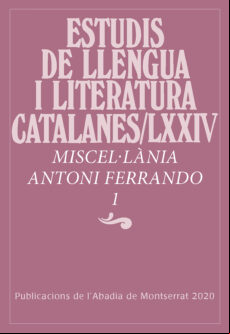 Miscel·lánia Antoni Ferrando 1