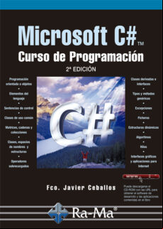 MICROSOFT C#. CURSO DE PROGRAMACIÓN. 2ª EDICIÓN. EBOOK