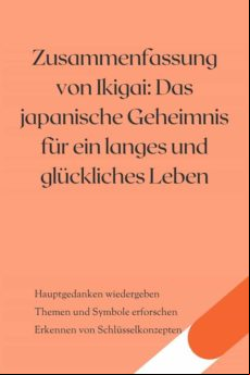 ZUSAMMENFASSUNG VON IKIGAI: DAS JAPANISCHE GEHEIMNIS FÜR EIN LANGES UND GLÜCKLICHES LEBEN EBOOK