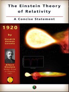 THE EINSTEIN THEORY OF RELATIVITY: A CONCISE STATEMENT EBOOK