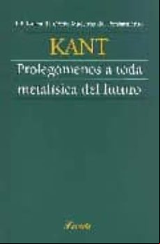PROLEGOMENOS A TODA METAFISICA DEL FUTURO