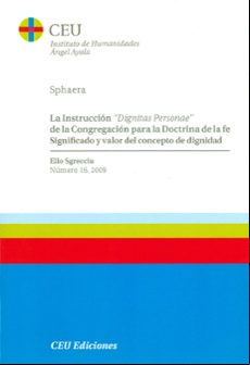 La Instruccion Dignitas Personae De La Congregacion Para La Doctr Ina