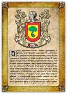 Apellido Huerta / Origen Historia Y Heráldica De Los Linajes Y Apellid