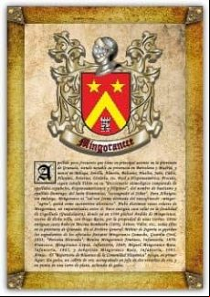 Apellido Mingorance / Origen Historia Y Heráldica De Los Linajes Y Ape