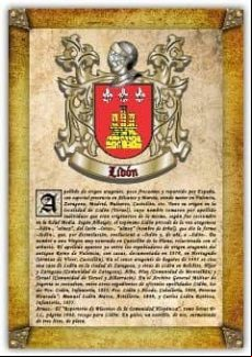 Apellido Lidón / Origen Historia Y Heráldica De Los Linajes Y Apellido